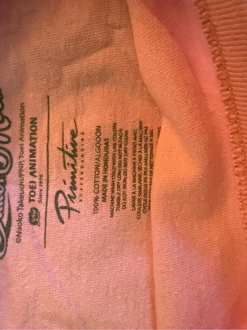 Primitive Pink Sailor Moon Graphic Tee - Picture 5 of 6